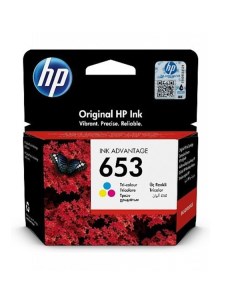 Картридж струйный HP 653 3YM74AE многоцветный 200стр 5мл для DeskJet Plus Ink Advantage 6075 6475 Hp