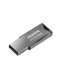 Флешка Adata USB 3 1 UV350 AUV350 64G RBK 64Gb Серебистая