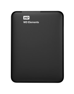 Внешний жесткий диск HDD Western Digital Жесткий диск HDD WD USB 1Tb Elements Portable 2 5 черный Western digital