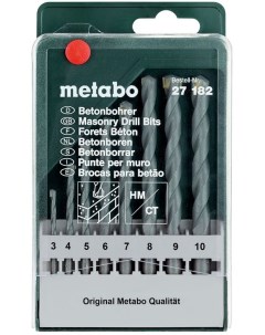 Набор сверл Metabo НМ classic 8 предметов 627182000