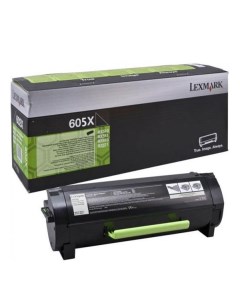 Тонер Lexmark 605X Черный 60F5X00 60F5X0E