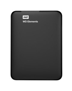Внешний жесткий диск HDD Western Digital WD Elements Portable 4 ТБ WDBU6Y0040BBK WESN Черный Western digital