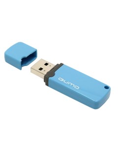 Флешка Qumo Optiva 02 USB 2 0 QM8GUD OP2 BLUE 8Gb Синяя