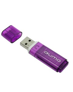 Флешка Qumo Optiva 01 USB 2 0 QM8GUD OP1 VIOLET 8Gb Фиолетовая