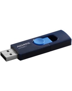 Флешка Adata UV220 USB 2 0 AUV220 32G RBKBL 32Gb Синяя