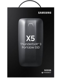 Внешний твердотельный накопитель SSD Samsung Portable SSD X5 500Gb MU PB500B WW