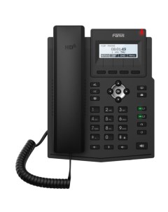 Телефон IP Fanvil X1SP Черный