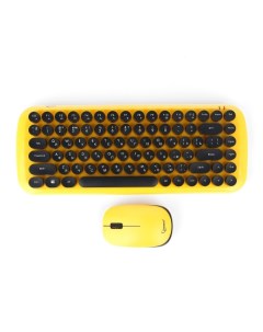 Клавиатура и мышь Gembird KBS 9000 18036 Желтая
