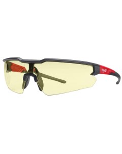 Защитные очки Enhanced для автосервиса с покрытием AS AF открытые желтые Milwaukee