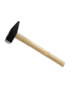 Кованый молоток 3302036 600 г деревянная ручка квадратная форма бойка Korvus
