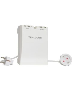 Стабилизатор напряжения однофазный ST 555 для квартиры небольшой размер с защитой от молнии Teplocom