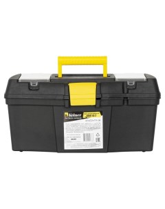 Ящик для ручных инструментов пластиковый KBOX16 2 16 черный с клапанами Kolner
