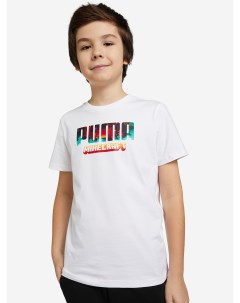 Футболка для мальчиков Minecraft Graphic Белый Puma