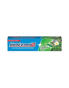 Зубная паста Анти Кариес Травяной Сбор Blend-a-med