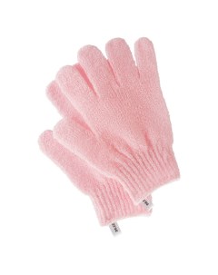 Перчатки для душа отшелушивающие розовые 2 шт Deco