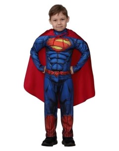 Карнавальный костюм Супермэн с мускулами Warner Brothers р 134 68 Batik