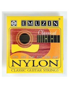 Струны для классической гитары Nylon 1 3 мононить 4 6 обмотка латунь 028 049 Nnb