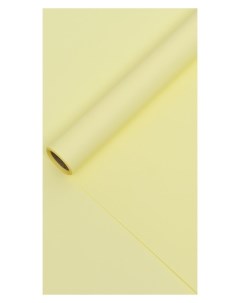 Плёнка матовая 0 5 X 10 м 65 мкм пастельная серия желтый Nnb