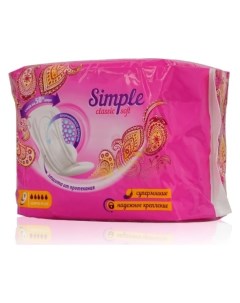 Прокладки для критических дней Simple Classic Soft Super Plus 9 шт Day spa
