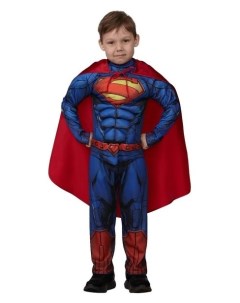 Карнавальный костюм Супермэн с мускулами Warner Brothers р 104 52 Batik