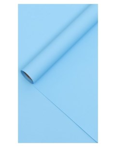 Пленка матовая 70 микрон 58см 10м голубой Nnb