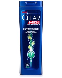 Шампунь Men Энергия Свежести Объем 400 мл Clear