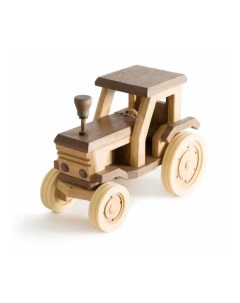 Деревянная игрушка Модель в сборе Трактор Дубок