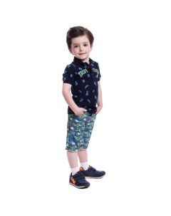 Комплект одежды для мальчика футболка бриджи G KOMM18 37 Cascatto
