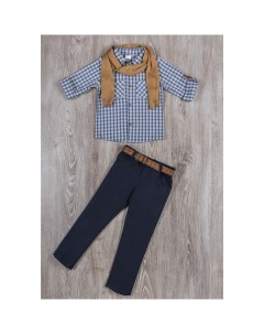 Комплект для мальчика рубашка брюки пояс шарф G KOMM18 Cascatto