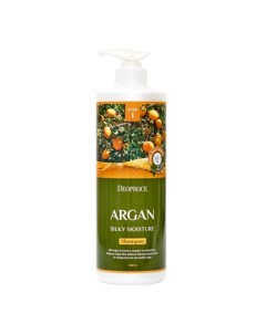 Увлажняющий шампунь для волос с маслом арганы Shampoo Argan Silky Moisture 1000 мл Deoproce
