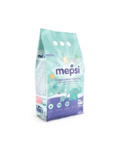 Стиральный порошок на основе натурального мыла для детского белья 2400 г Mepsi