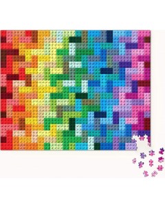 Пазл Rainbow Bricks 1000 элементов Lego