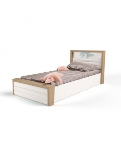 Подростковая кровать Mix Ocean 6 c подъёмным механизмом и мягким изножьем 160x90 см Abc-king