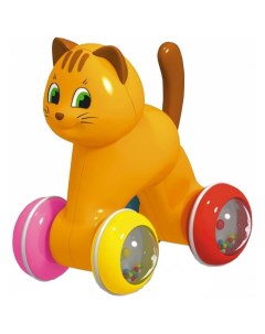Развивающая игрушка покатушка Котик Stellar