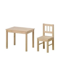 Детский комплект стол и стул Eco Svala Kett-up