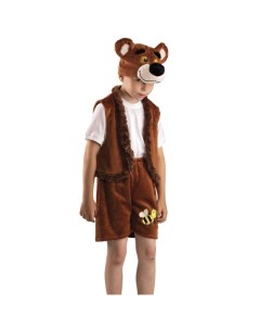 Карнавальный костюм с вышивкой Медвежонок Карнавалия