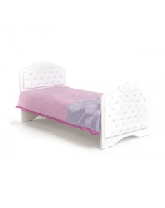 Подростковая кровать Princess 3 со стразами Сваровски без ящика 160x90 см Abc-king