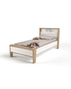 Подростковая кровать Mix Ocean 2 с мягким изножьем 190x90 см Abc-king