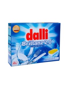 Таблетки для посудомоечных машин All in 1 Brillanz 40 шт Dalli