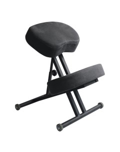 Коленный стул повышенной мягкости СК1 2 черный корпус Олимп