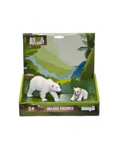 Набор фигурок Animal Planet L Белые медведи Mojo