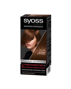 Крем краска для волос Color 5 24 Морозный каштановый Syoss