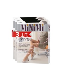 Колготки женские для беременных с эффектом бандажа Donna 40 den 3 шт Minimi