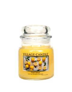 Ароматическая свеча средняя Лимонный Фреш Village candle