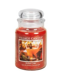 Ароматическая свеча большая Глинтвейн Village candle
