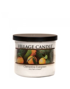 Ароматическая свеча Вечнозеленый Клементин чаша средняя Village candle