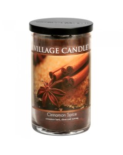 Ароматическая свеча Пряная Корица стакан большая Village candle