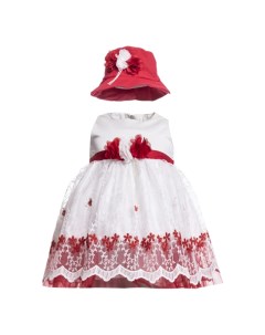 Комплект для девочки шляпка платье KOMD18 05 Cascatto