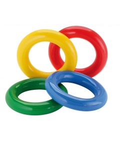 Развивающая игрушка Кольцо гладкое Gym Ring 4 шт Gymnic
