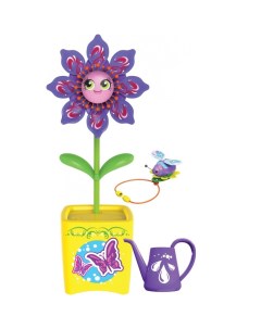 Интерактивная игрушка Волшебный цветок с ожерельем и волшебным жучком Silverlit